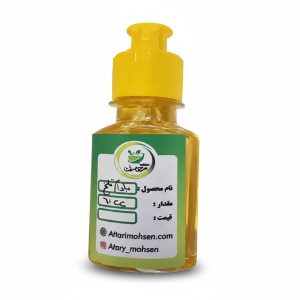 بطری روغن بادام تلخ خالص و باکیفیت عطاری محسن