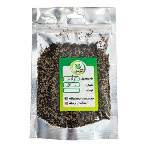 بسته زیپ‌دار چهار تخمه ۱۰۰ گرمی عطاری محسن
