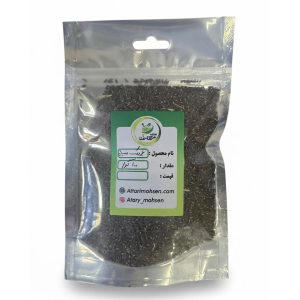 بزرک سیاه ۱۰۰ گرم – تخم کتان سیاه تازه و خالص عطاری