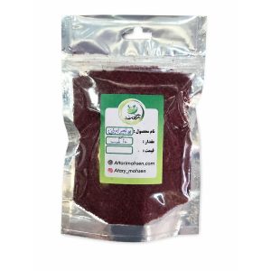 پولبیبر ایرانی ۱۰۰ گرم - فلفل قرمز پولکی نیمه‌تند و روغنی برای مرینیت کباب و تزئین غذا